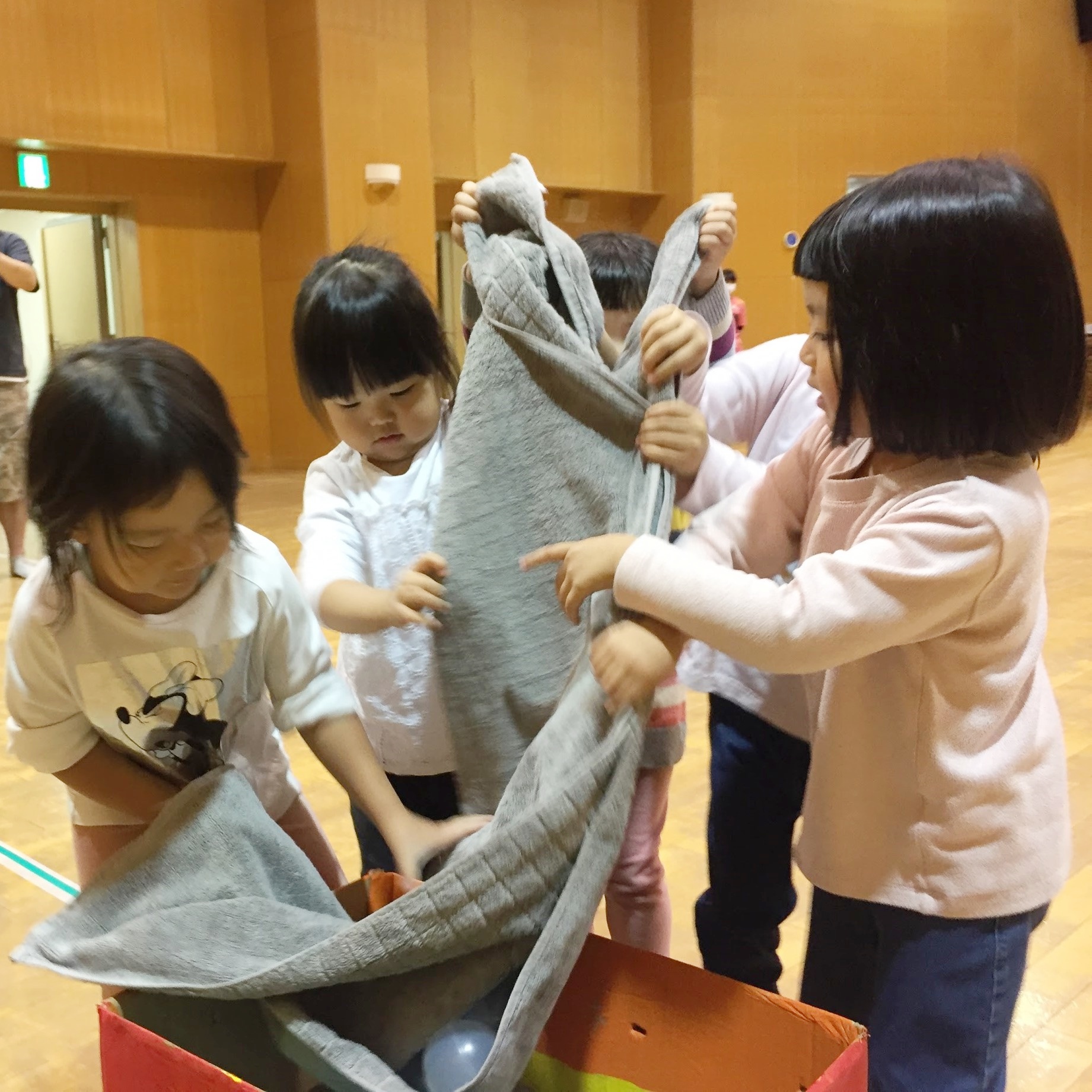 あげはうんどうかいの様子