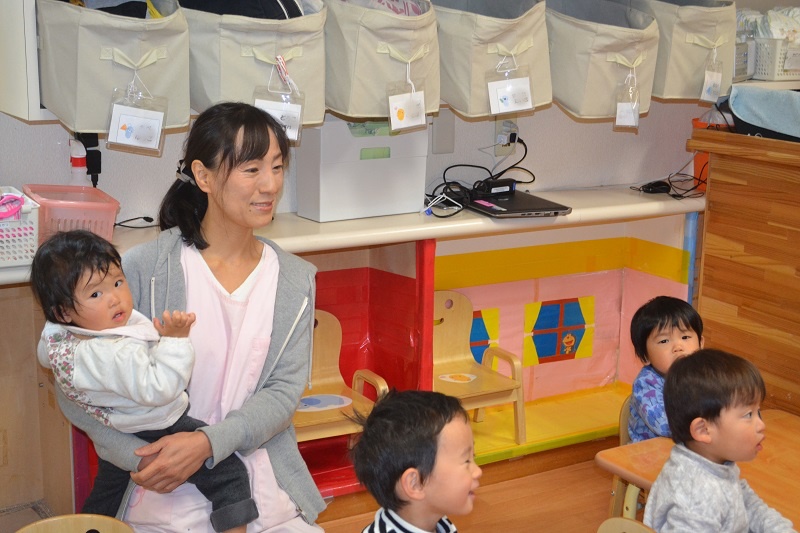 宮田さんと園児