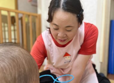 下和田先生の保育の様子