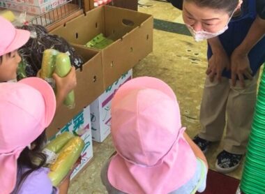 保育中の取り組みの様子
